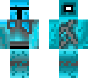 burning blue fire mandalorian