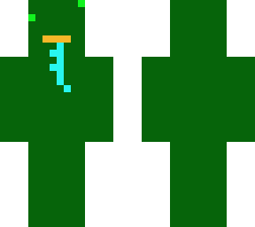 dark green dumb duck