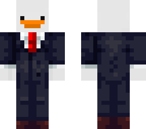 duck with suit