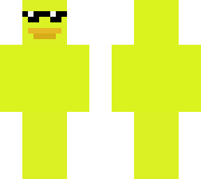 duck with sunglasses