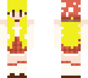 mushroom blond girl
