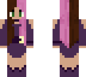pink n brown witch