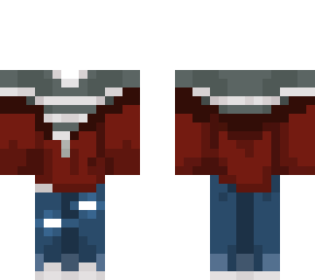 red sweater
