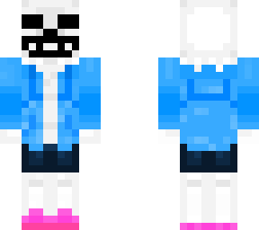 sans (lowered eyes)