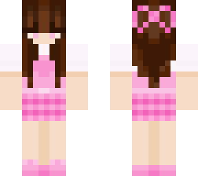 sweet pink overalls w/ skirt <33