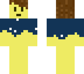 yellow and blue cupcake scuba steve