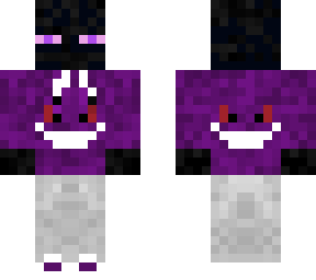 enderman with gengar