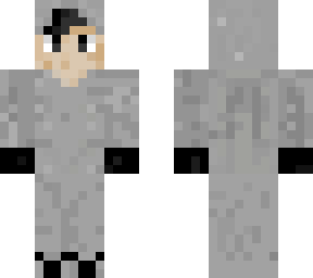 guy w/ grey hoodie (w/ black shoes & black hair