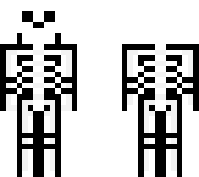 high contrast skele