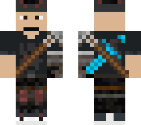 me with sword on my back