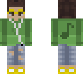 music boy with glasses