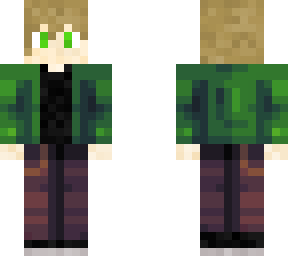 someone in a green jacket (update)