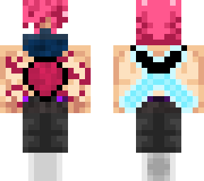 ultra cristal ninja goku black super saiyan rose