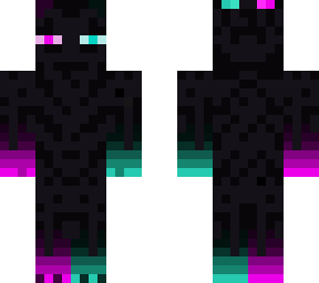 enderman character ready for clothes