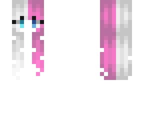 female hb - white & pink split