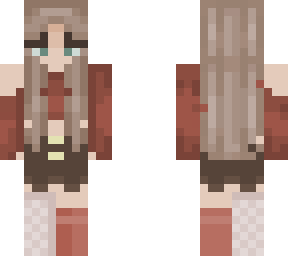 girl skin red