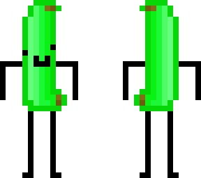 green blob banana