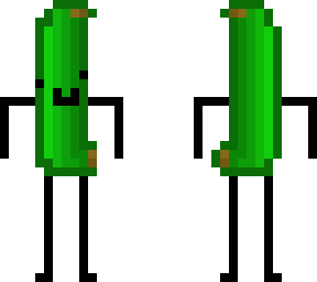 green blob banana