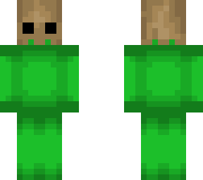 green papperbag guy