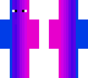 pink and blue shaded prism