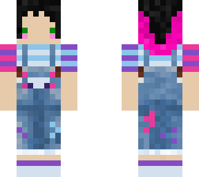 pink skumk mullet