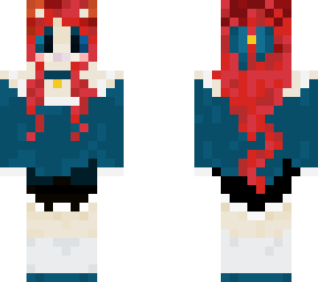 red cat girl