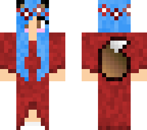 red eevee girl/ medieval eevee