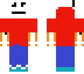 skelebone with clothes