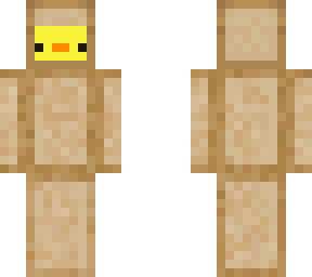 duck in bread costume