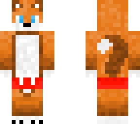 fox w/ swimshorts