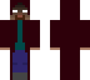 herobrine in blood cloak