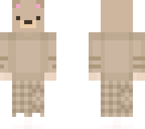 lil_bear in brown check