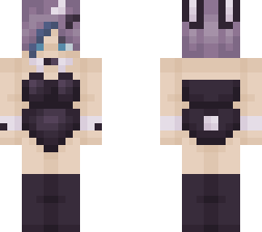 me in a bunny girl costume