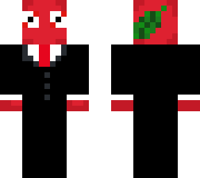 red suit