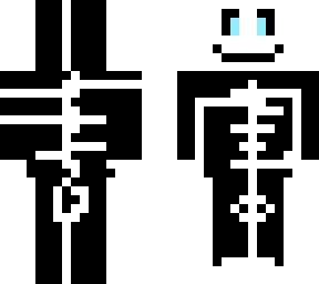 skeleton from spooky moth
