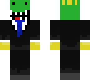 baby dragon in a tux
