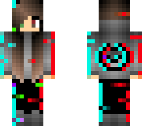 gliched girl
