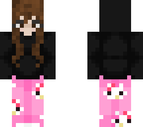 hello kitty dark hair