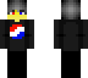 male - pepsi - black outfit