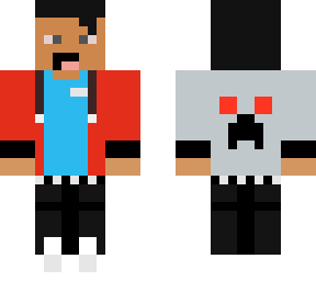 me in minecraft