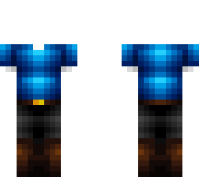 ob - basic blue t w/ jeans & boots