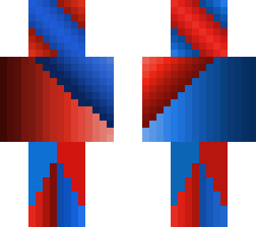 red and blue shade