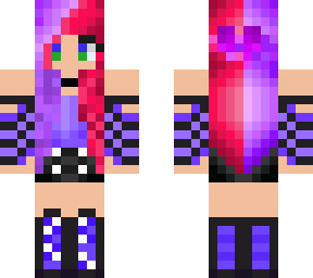 red and purple