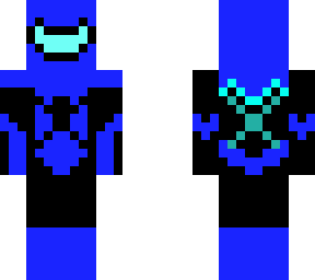 the blue spider