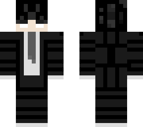 white eyes black tux