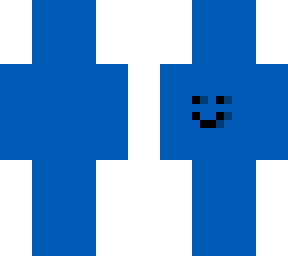 blue smile