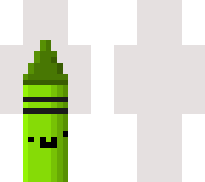 green blob crayon