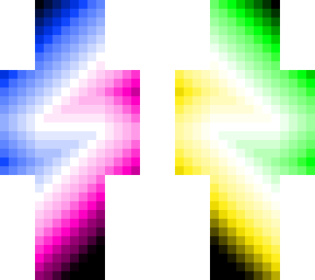 multicoloured lightning