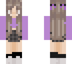 purple girl