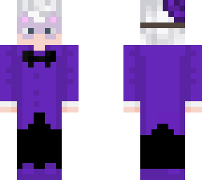 purple mascaraed